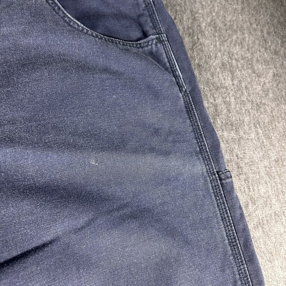 Carhartt FR Pants Men's Size 42 X 31 Blue Loose Fit Cat 2 Workwear NFPA 2112 - Picture 4 of 11